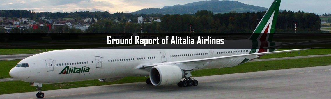 Ground Report of Alitalia Airlines
