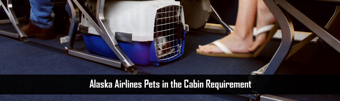 Alaska Airlines Pets in the Cabin Requirement