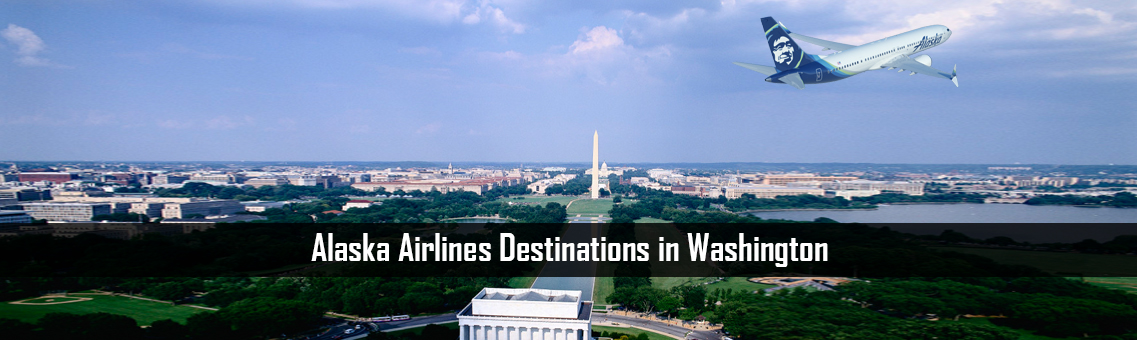Alaska Airlines Destinations in Washington