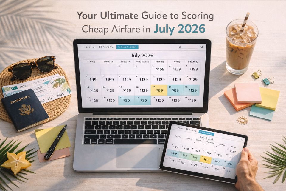 Cheap Airfare in July 2026: How US travelers can save on Flights?