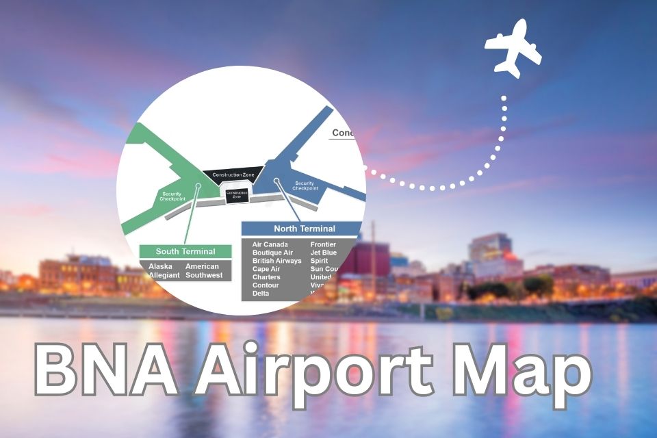BNA-Airport-Map