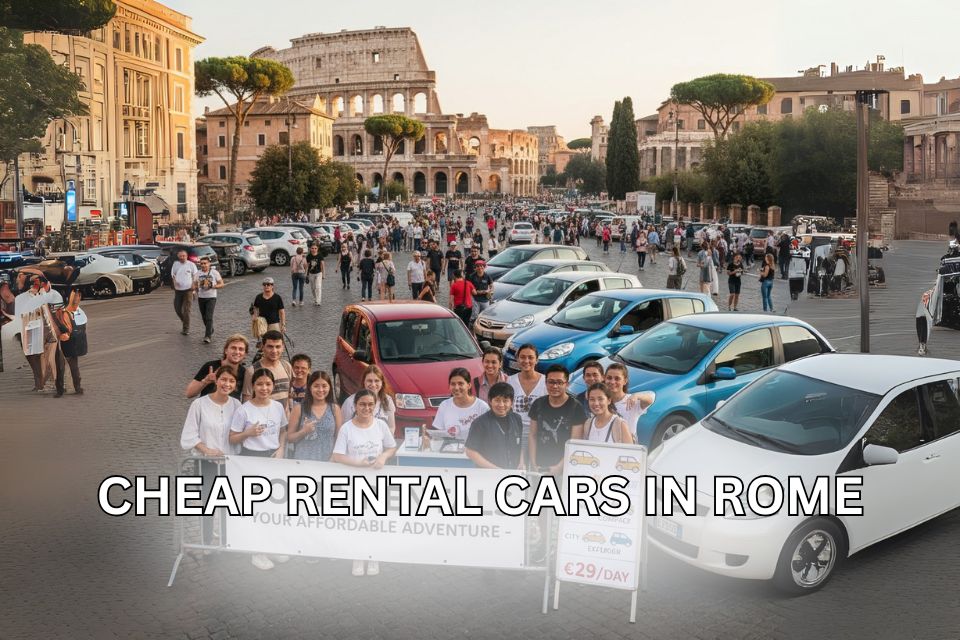 Availing Cheap Car Rentals in Rome