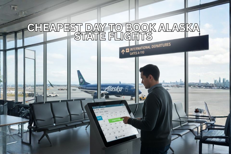 Which is the Cheapest Day to Book Alaska State Flights?