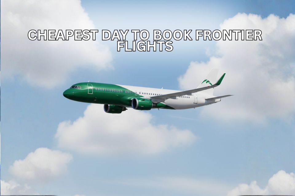 What is the cheapest day to book Frontier Flights?