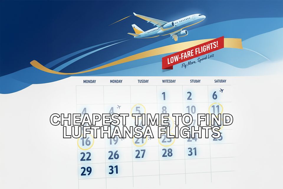 What is the Cheapest Time to Find Lufthansa Flights?