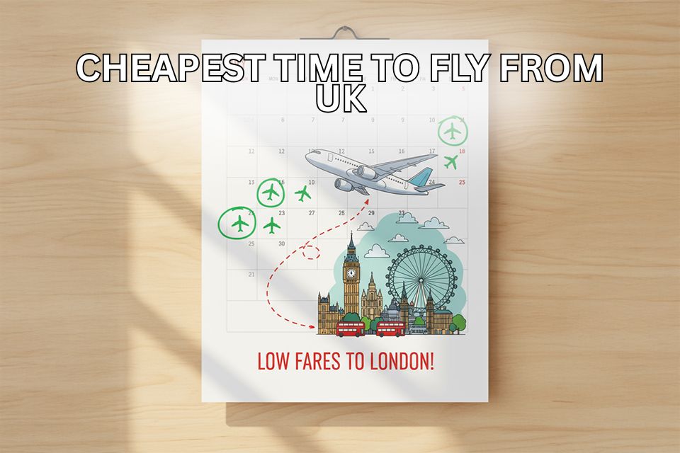 Which is the Cheapest Time to Fly from UK?