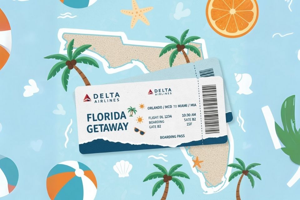 Manage Online Delta Airlines Tickets to Florida Booking