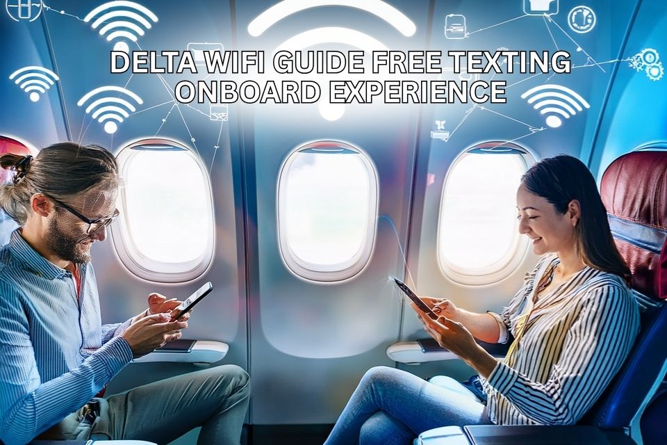 Delta Airlines WIFI and Free Texting Guide to Know Onboard Experience