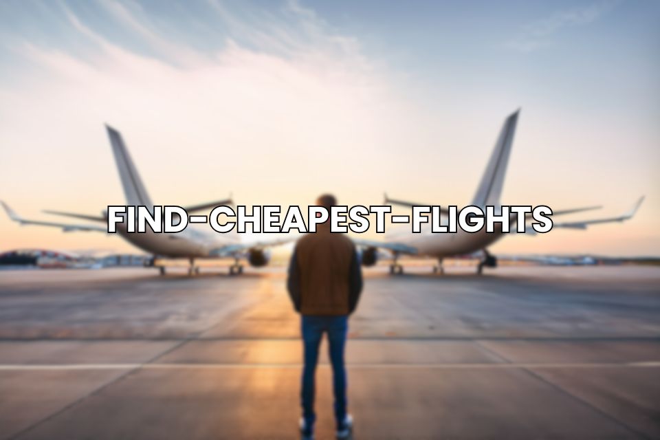 How to Find Cheapest Flights?