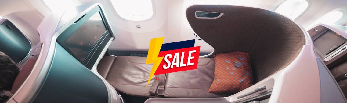 Avail Business Class Flights Sale in the United States