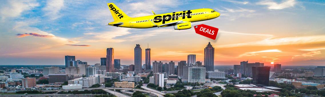 Find Vacations Deals for Spirit Flights to Atlanta