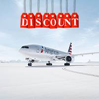 American offering huge Discounts on Flights Booking
