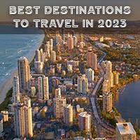 Destinations of the year 2023 around the World