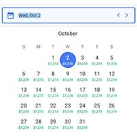 Low Fare Finder Calendar for Cheap Fare Airline Tickets