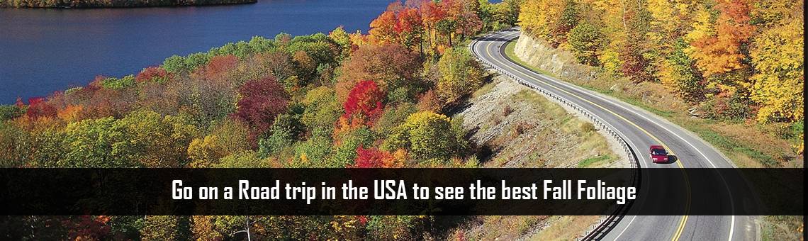 Go on a Road trip in the USA to see the best Fall Foliage