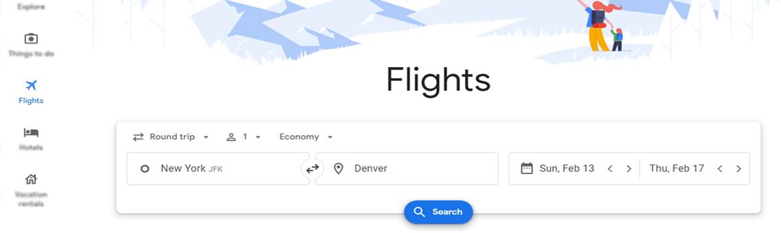 Google flights