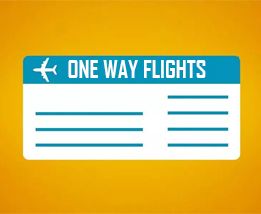 One Way Flights